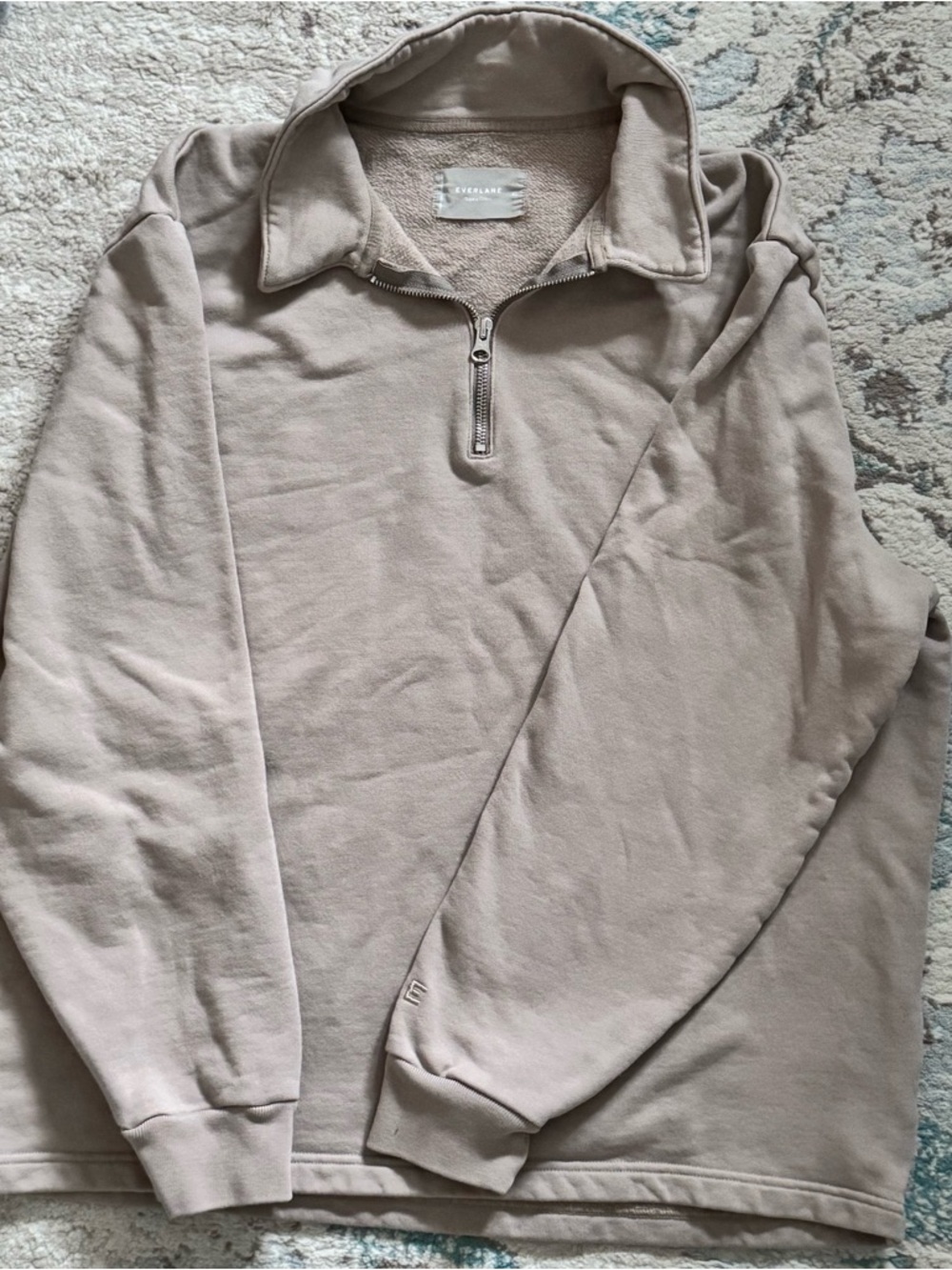 Everlane Quarter Zip Sweatshirt